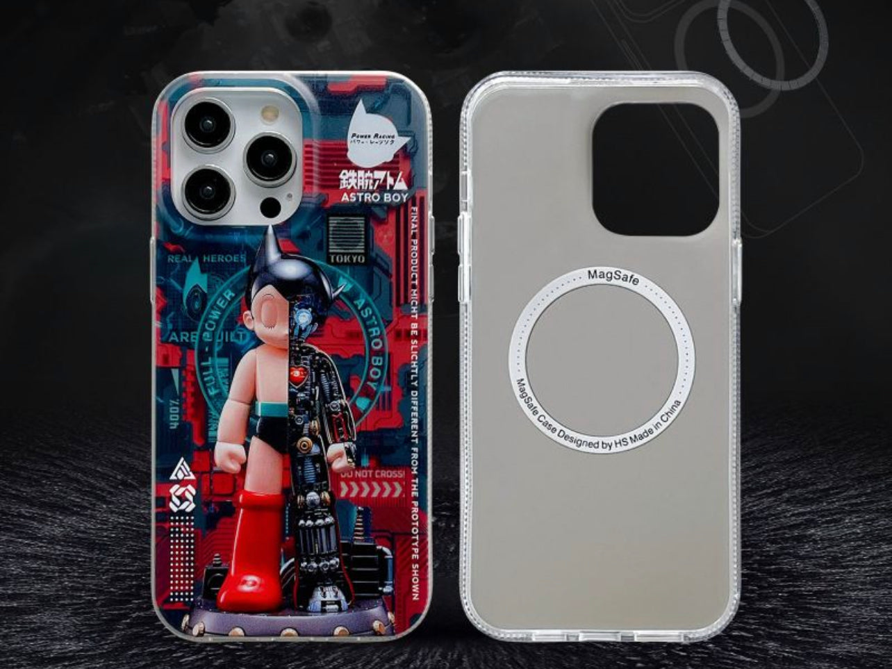 Robot MagSafe - כיסוי אופנתי מגה סייף יוקרתי לאייפון