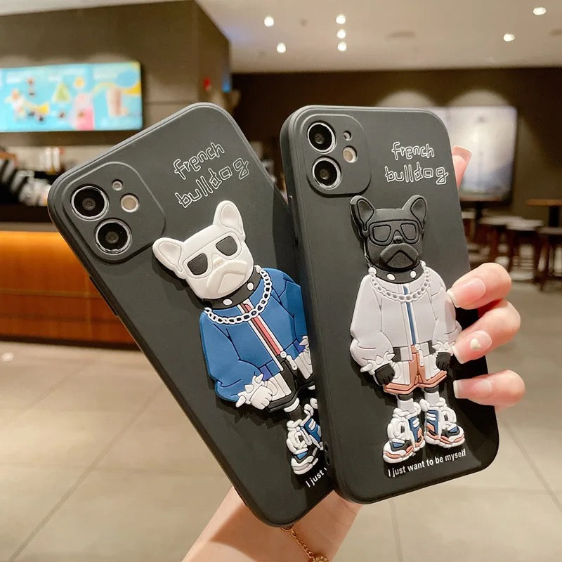 Bull dog - כיסוי איכותי וסופר מעוצב לאייפון iphone case FantasyCaseIL