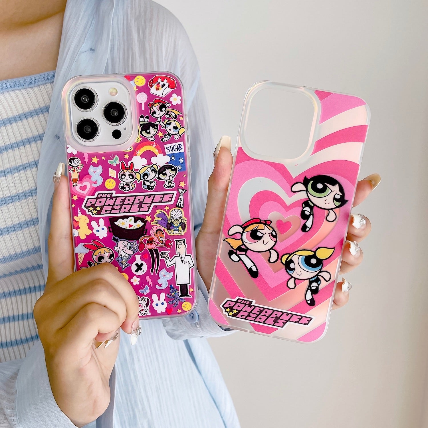 The Powerpuff girls - כיסוי יוקרתי אופנתי וחמוד במיוחד לאייפון