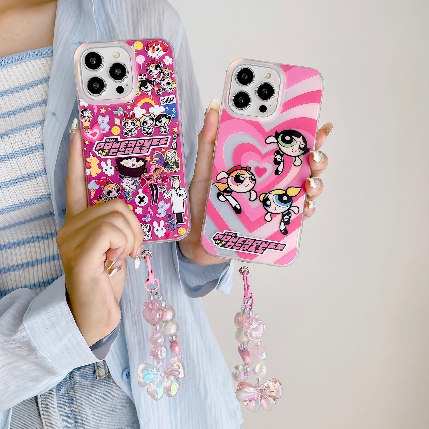 The Powerpuff girls - כיסוי יוקרתי אופנתי וחמוד במיוחד לאייפון