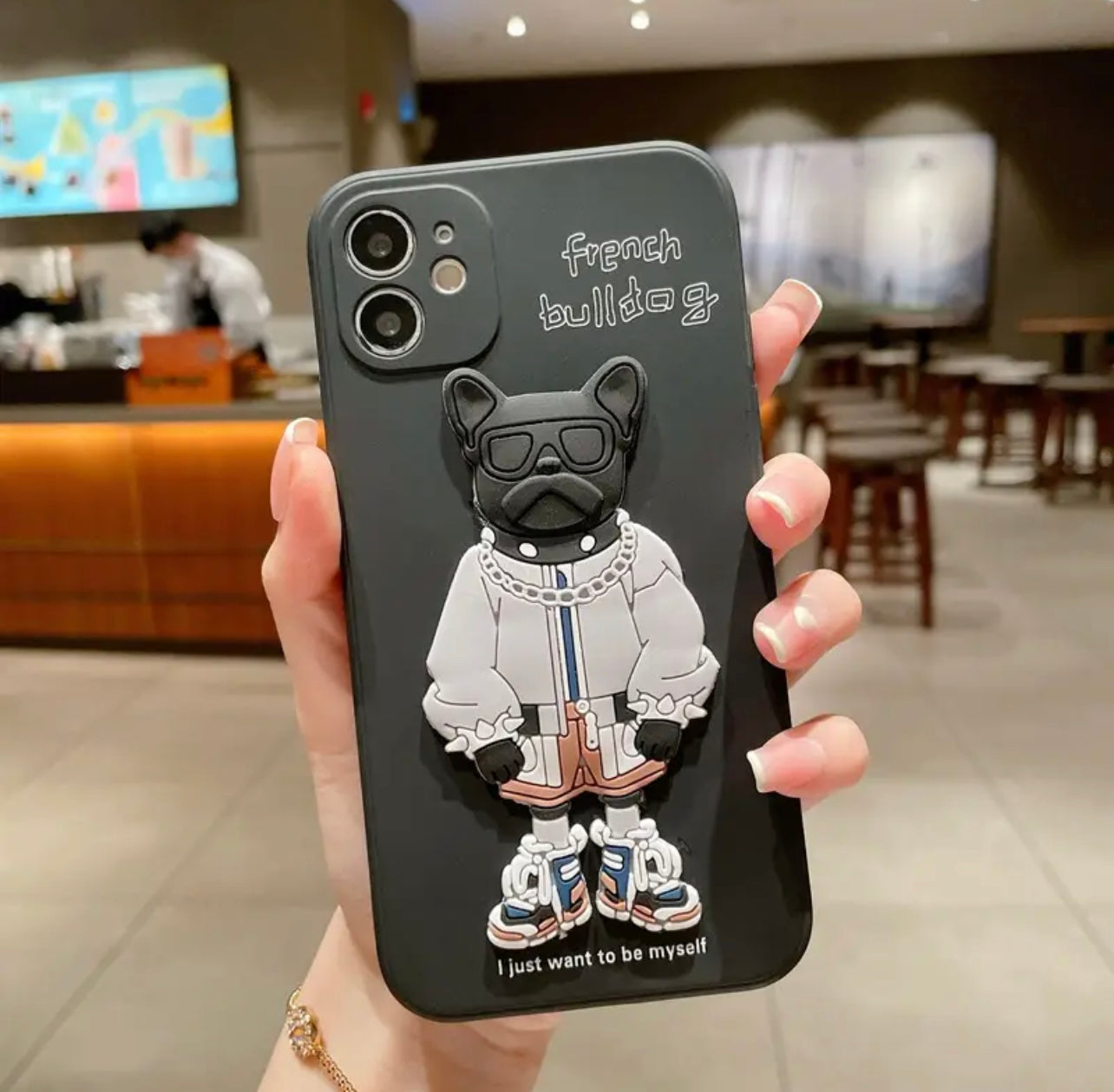 Bull dog - כיסוי איכותי וסופר מעוצב לאייפון iphone case FantasyCaseIL