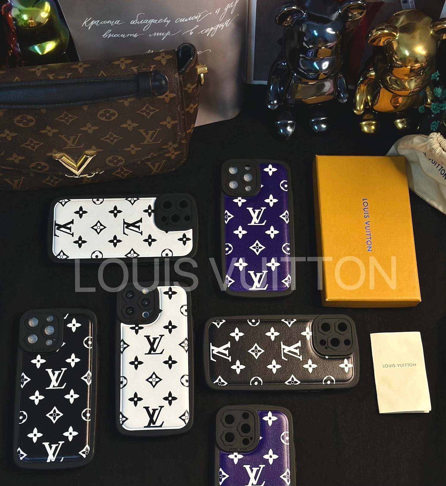 Louis vuitton - כיסוי סופר אופנתי ומעוצב במיוחד לאייפון