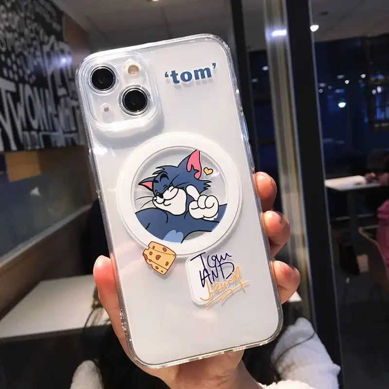 Tom & Jerry MagSafe - כיסוי מגנטי איכותי מעוצב ואופנתי במיוחד לאייפון
