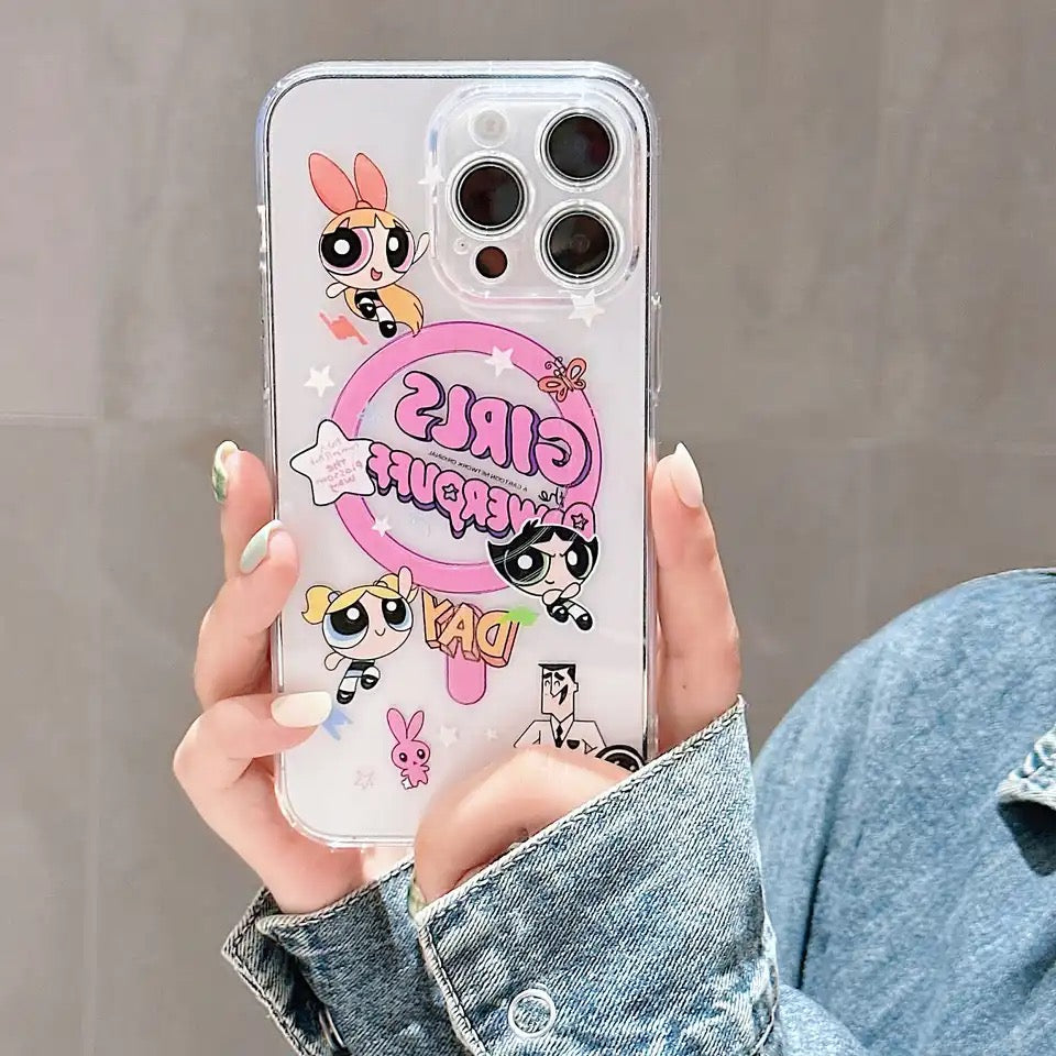 The powerpuff girls MagSafe - כיסוי אופנתי חמוד ואיכותי במיוחד לאייפון