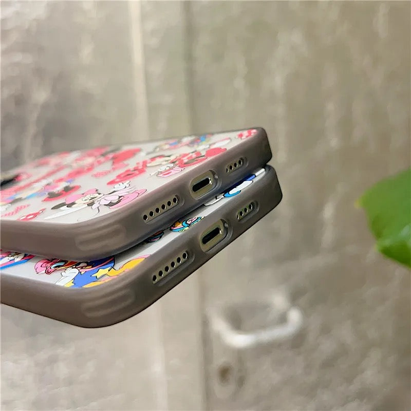 Mickey mouse & donald duck - כיסוי אופנתי איכותי וחמוד במיוחד לאייפון