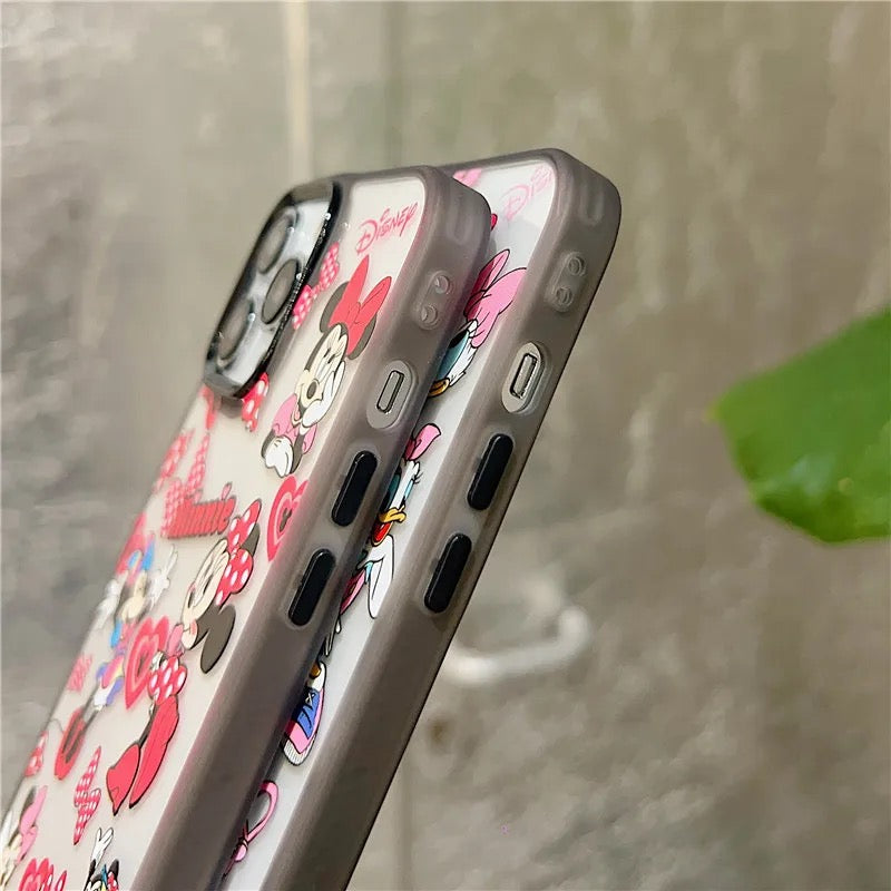 Mickey mouse & donald duck - כיסוי אופנתי איכותי וחמוד במיוחד לאייפון