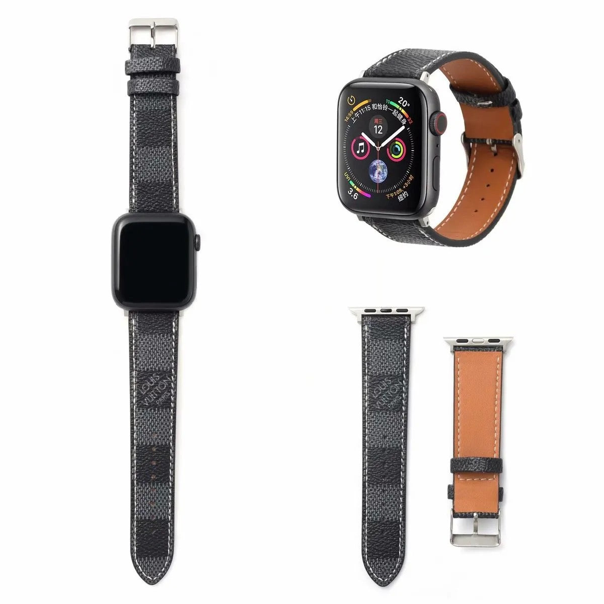 straps louis vuitton & gucci - רצועות יוקרתיות במיוחד לאפל וואטצ׳ iphone case FantasyCaseIL