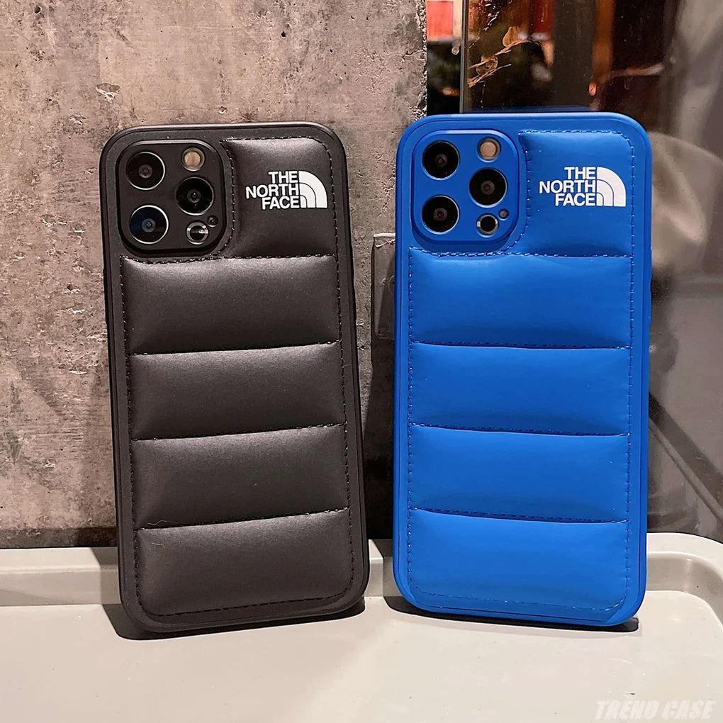The north face puffer - כיסוי נפוח ואיכותי במיוחד לאייפון iphone case FantasyCaseIL