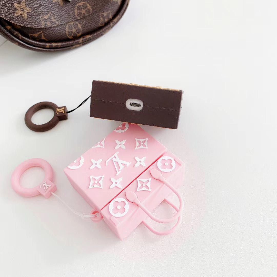 Louis vuitton - כיסוי תיק מעוצב ויוקרתי במיוחד לאיירפודס iphone case FantasyCaseIL