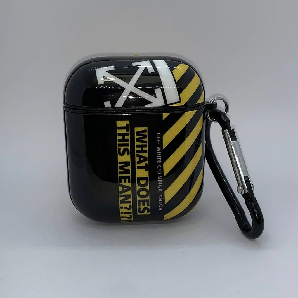 Off white - כיסוי מעוצב ואיכותי לאיירפודס iphone case FantasyCaseIL