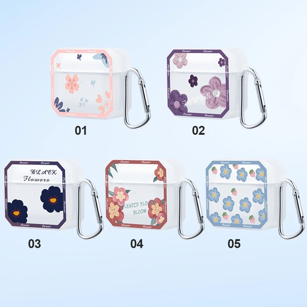Flowers - כיסוי פרחוני איכותי לאיירפודס iphone case FantasyCaseIL