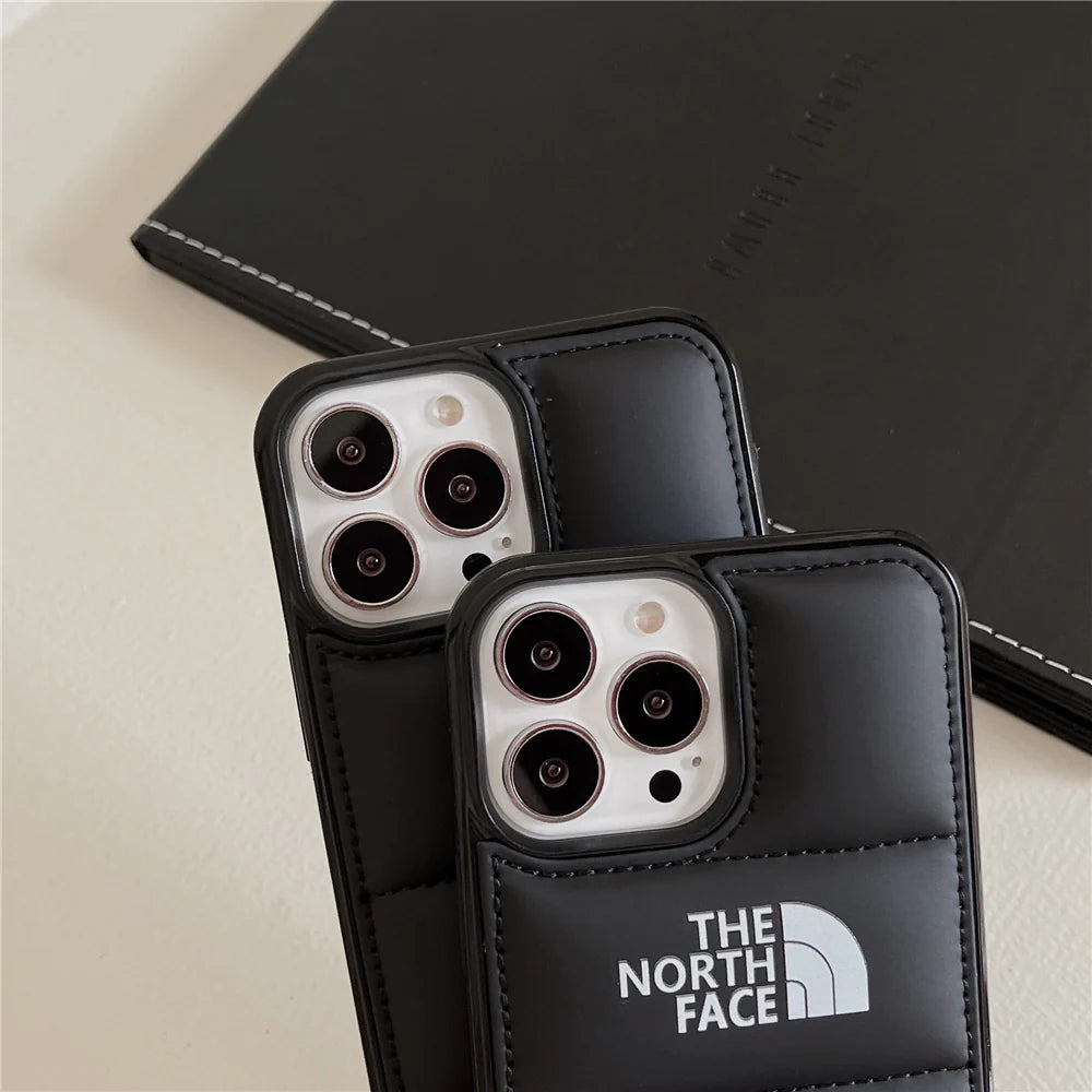 The north face puffer - כיסוי איכותי ומעוצב במיוחד נפוח לאייפון iphone case FantasyCaseIL