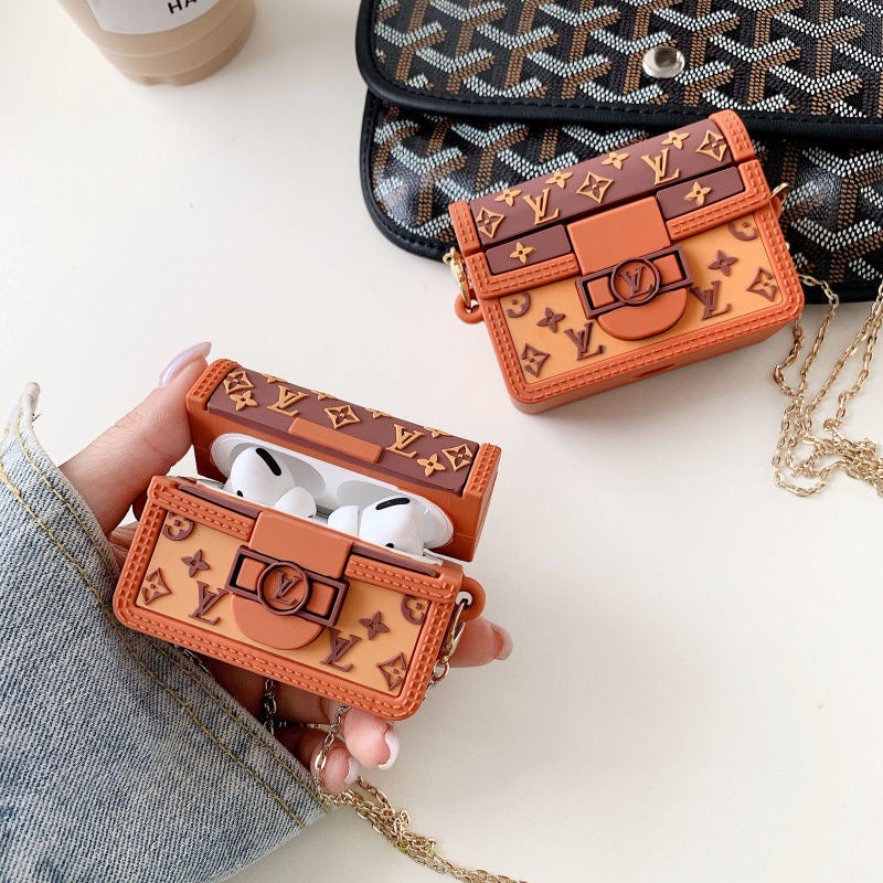 Louis vuitton - כיסוי תיק יוקרתי ומיוחד לאיירפודס iphone case FantasyCaseIL