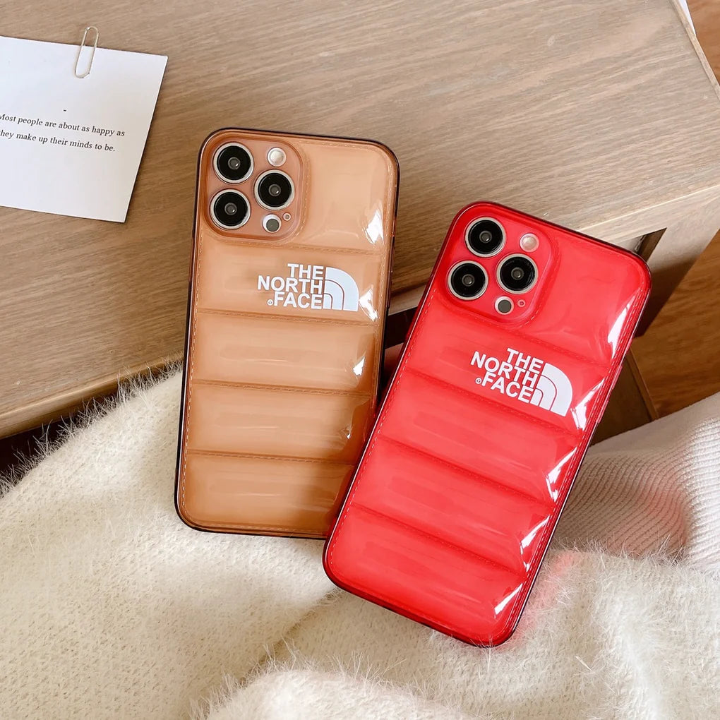 The north face - כיסוי פאפ נפוח איכותי ומעוצב לאייפון iphone case FantasyCaseIL