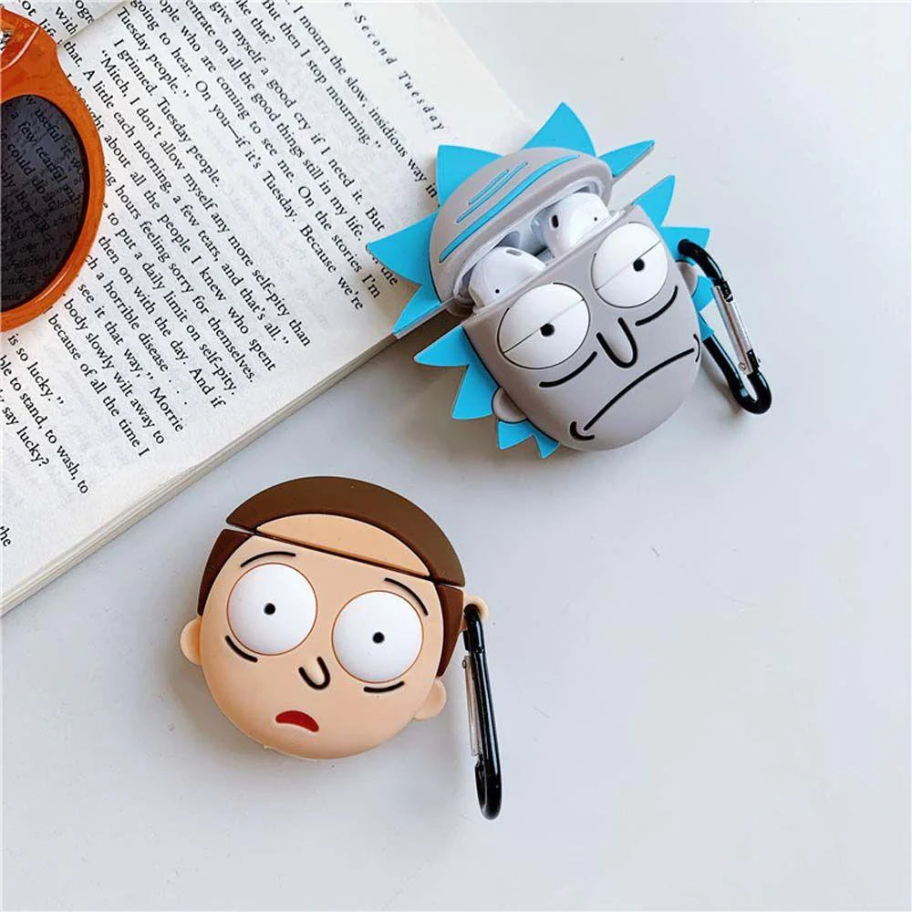 Rick and morty - כיסוי איכותי לאיירפודס iphone case FantasyCaseIL