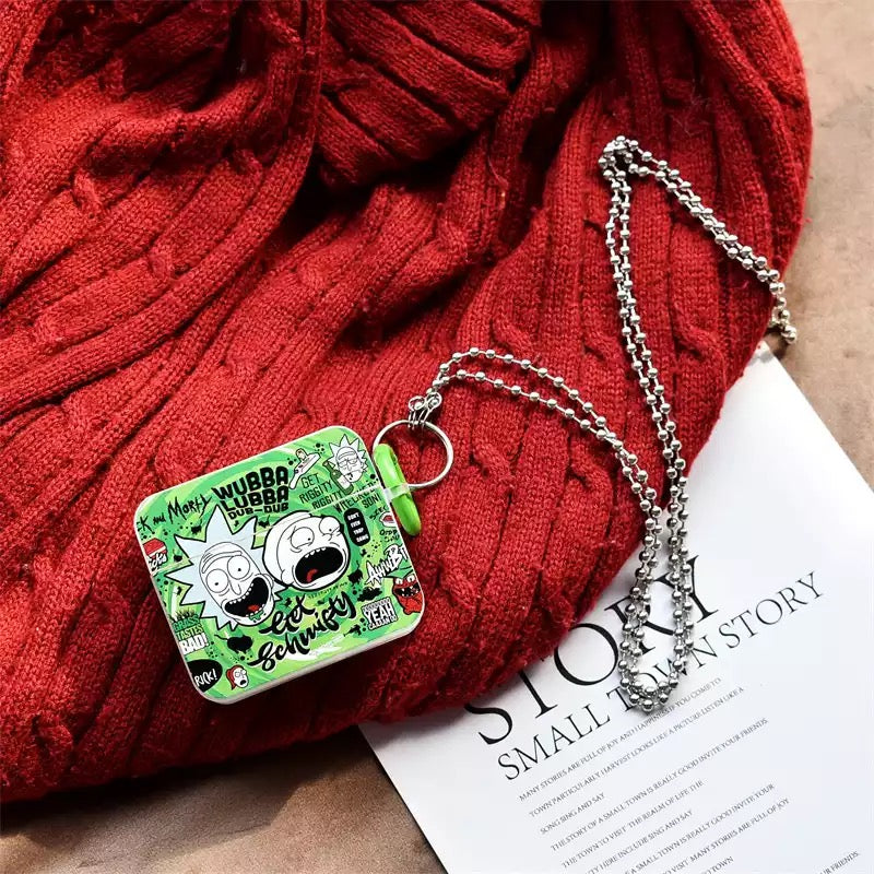 Rick morty - כיסוי איכותי לאיירפודס iphone case FantasyCaseIL