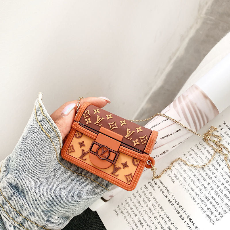 Louis vuitton - כיסוי תיק יוקרתי ומיוחד לאיירפודס iphone case FantasyCaseIL