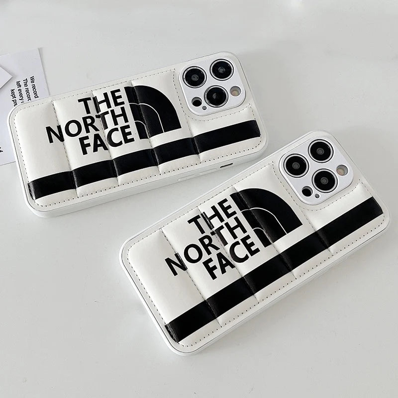 The north face puffer - כיסוי פאפ נפוח איכוצי ומעוצב במיוחד לאייפון iphone case FantasyCaseIL