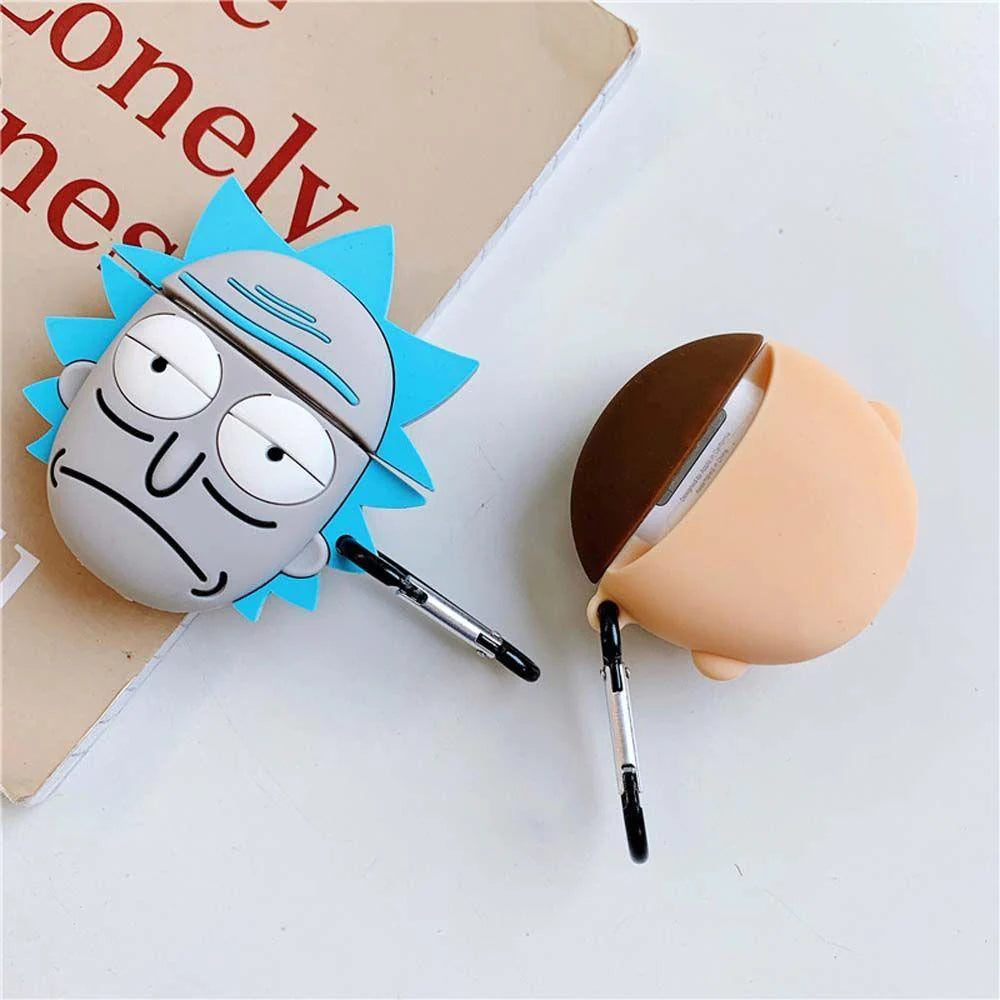 Rick and morty - כיסוי איכותי לאיירפודס iphone case FantasyCaseIL