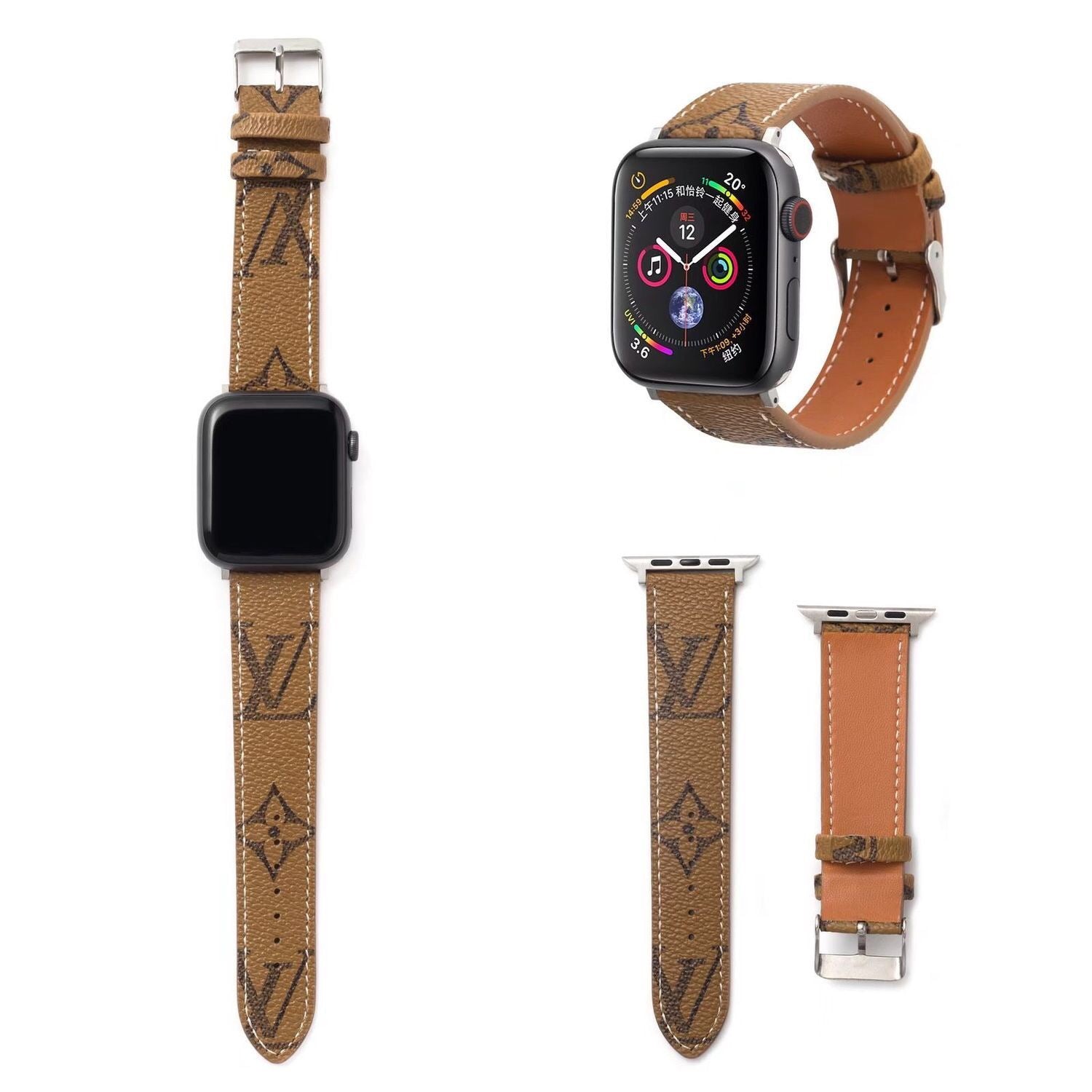 straps louis vuitton & gucci - רצועות יוקרתיות במיוחד לאפל וואטצ׳ iphone case FantasyCaseIL