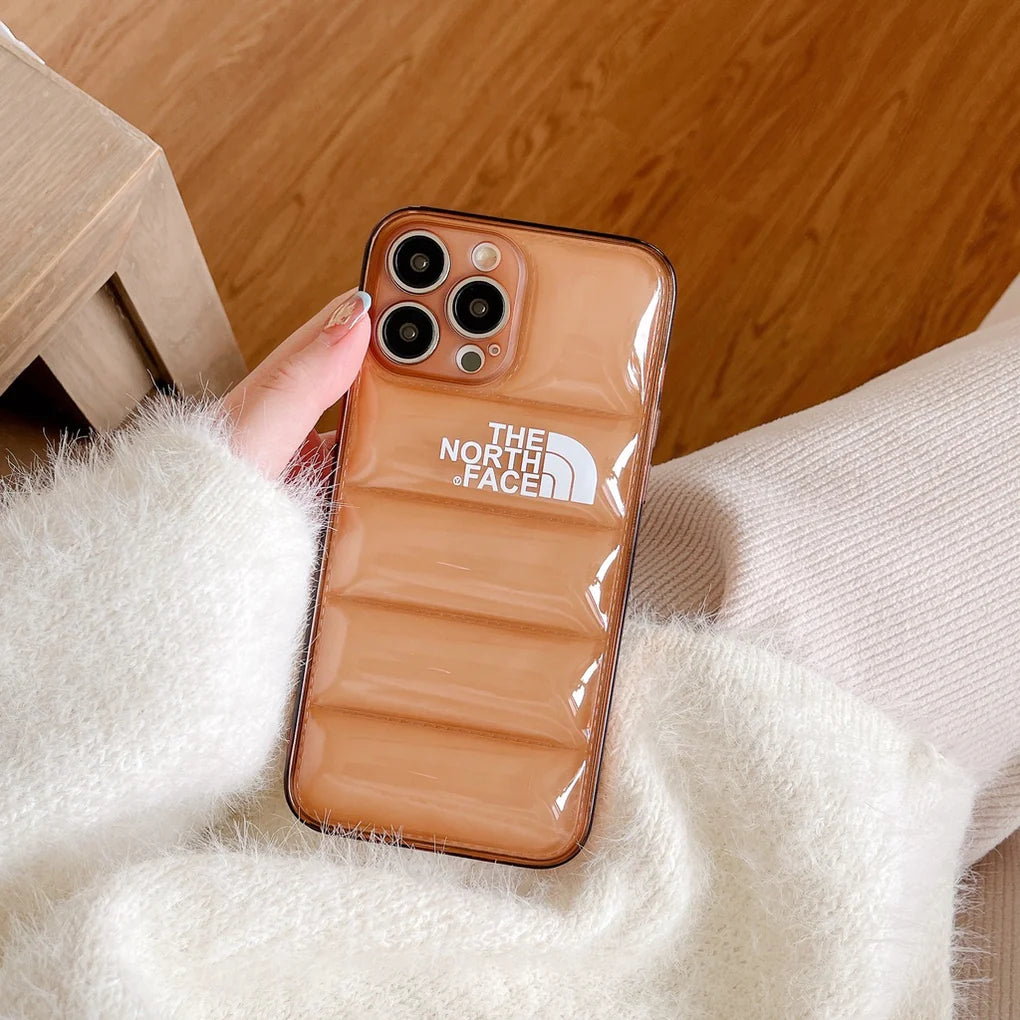 The north face - כיסוי פאפ נפוח איכותי ומעוצב לאייפון iphone case FantasyCaseIL