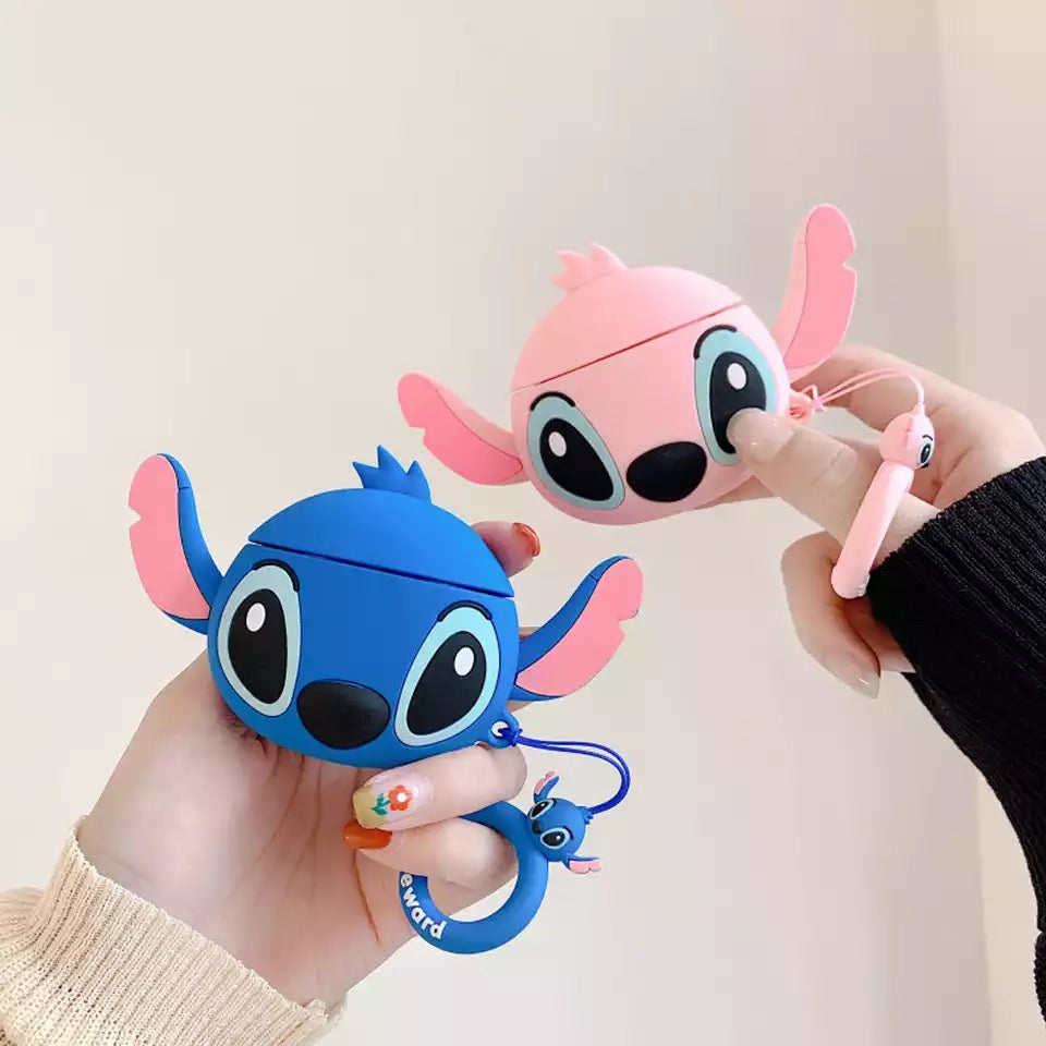 Stitch - כיסוי סטיץ׳ איכותי לאיירפודס iphone case FantasyCaseIL
