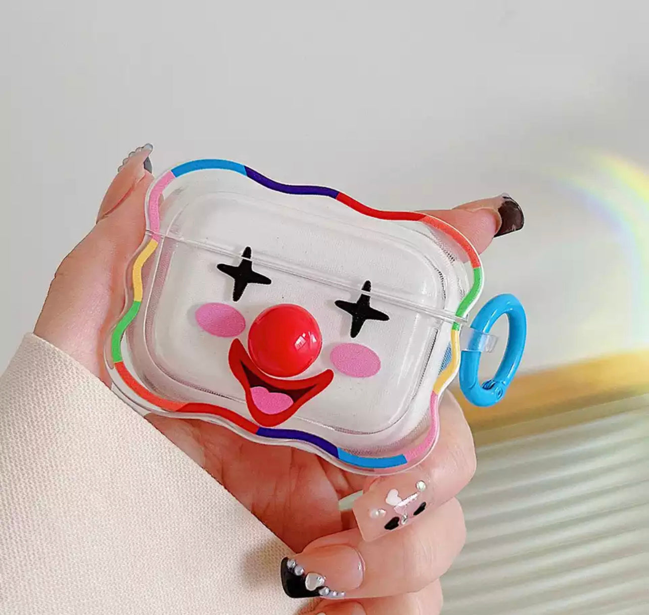 Clown - כיסוי איכותי חמוד לאיירפודס iphone case FantasyCaseIL