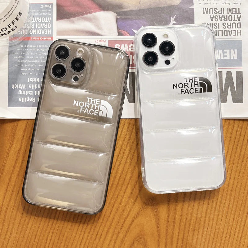 The north face puffer - כיסוי נפוח ואיכותי במיוחד לאייפון iphone case FantasyCaseIL
