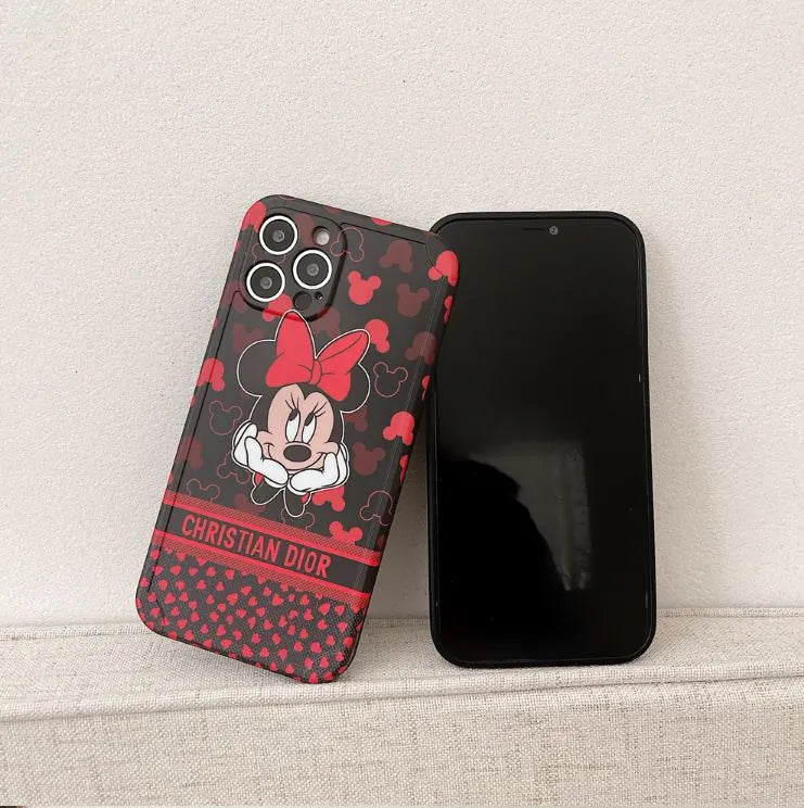 Christian Dior - כיסוי מיקי מאוס יוקרתי לאייפון iphone case FantasyCaseIL