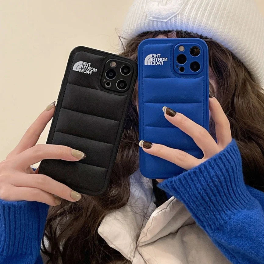 The north face puffer - כיסוי נפוח ואיכותי במיוחד לאייפון iphone case FantasyCaseIL