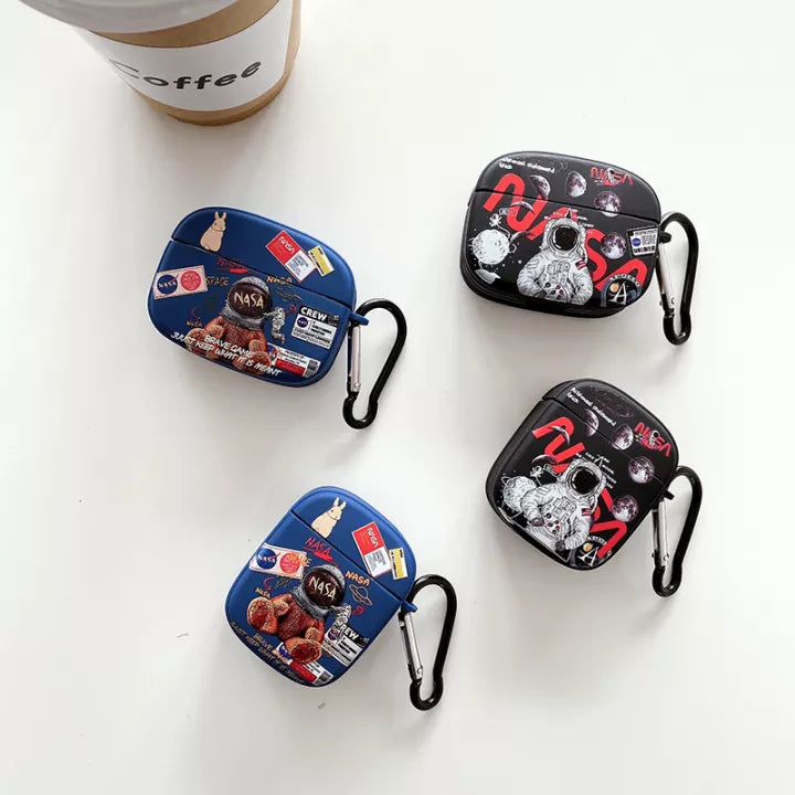 astronaut Nasa - כיסוי איכותי ומעוצב לאיירפודס iphone case FantasyCaseIL