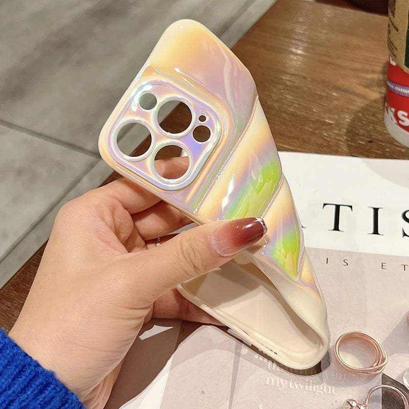 Puffer case - כיסוי פאפ נפוח איכותי ומעוצב במיוחד לאייפון iphone case FantasyCaseIL