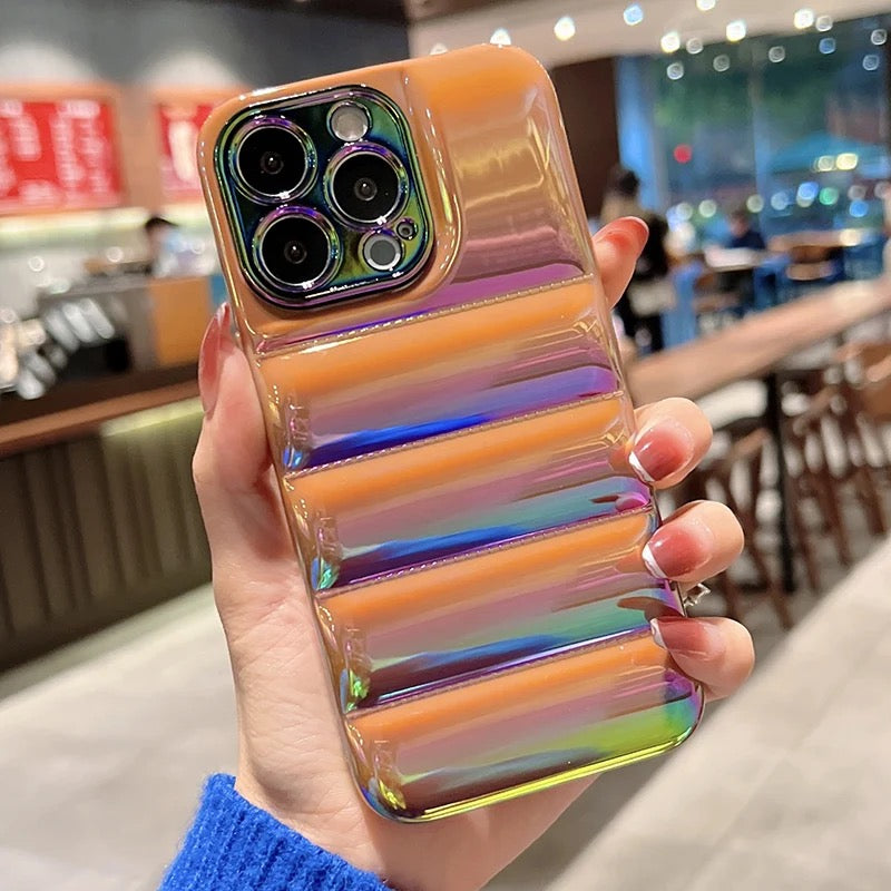 Puffer case - כיסוי פאפ נפוח איכותי ומעוצב במיוחד לאייפון iphone case FantasyCaseIL