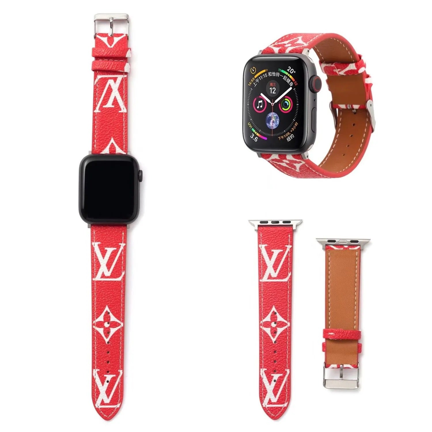 straps louis vuitton & gucci - רצועות יוקרתיות במיוחד לאפל וואטצ׳ iphone case FantasyCaseIL