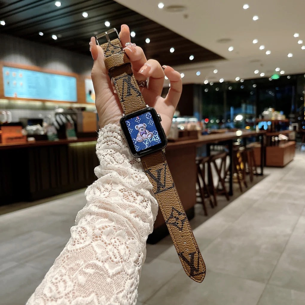 Apple Watch strap louis vuitton - רצועות אפל וואטצ׳ יוקרתיות iphone case FantasyCaseIL