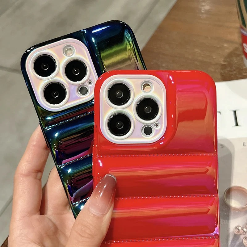 Puffer case - כיסוי פאפ נפוח איכותי ומעוצב במיוחד לאייפון iphone case FantasyCaseIL