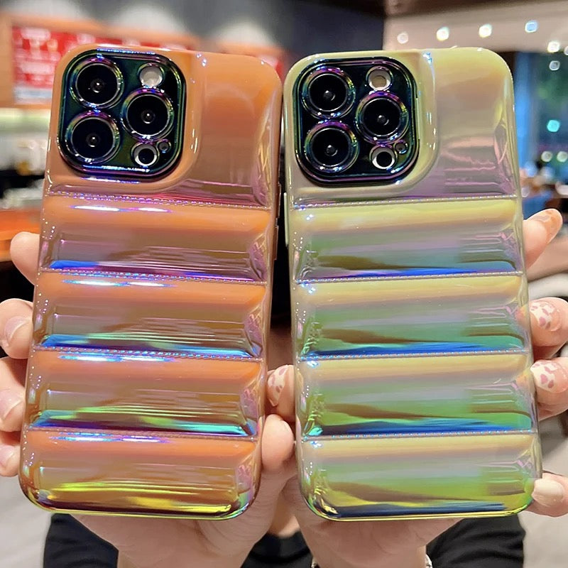 Puffer case - כיסוי פאפ נפוח איכותי ומעוצב במיוחד לאייפון iphone case FantasyCaseIL