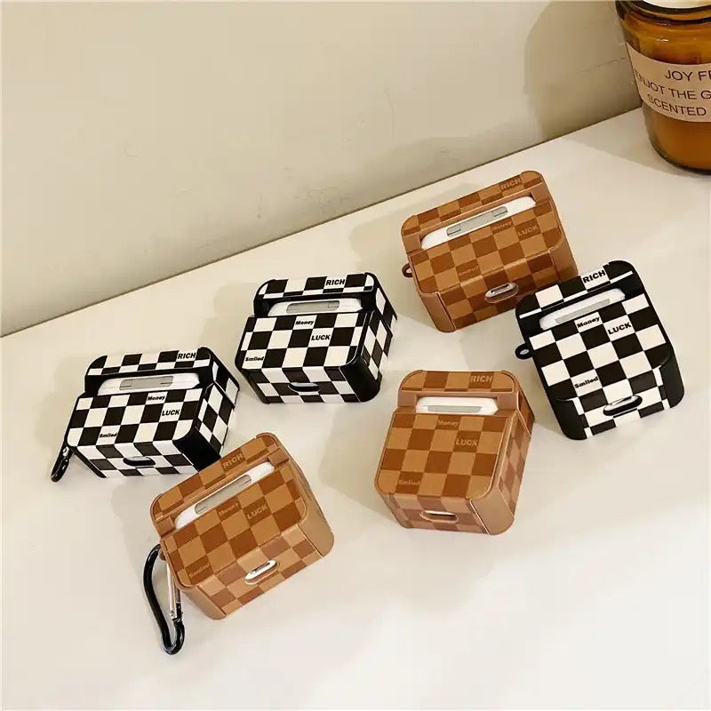 כיסוי משבצות מעוצב ואיכותי - לאיירפודס iphone case FantasyCaseIL