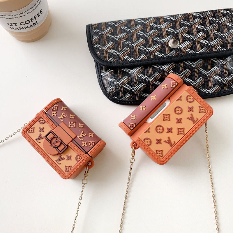 Louis vuitton - כיסוי תיק יוקרתי ומיוחד לאיירפודס iphone case FantasyCaseIL