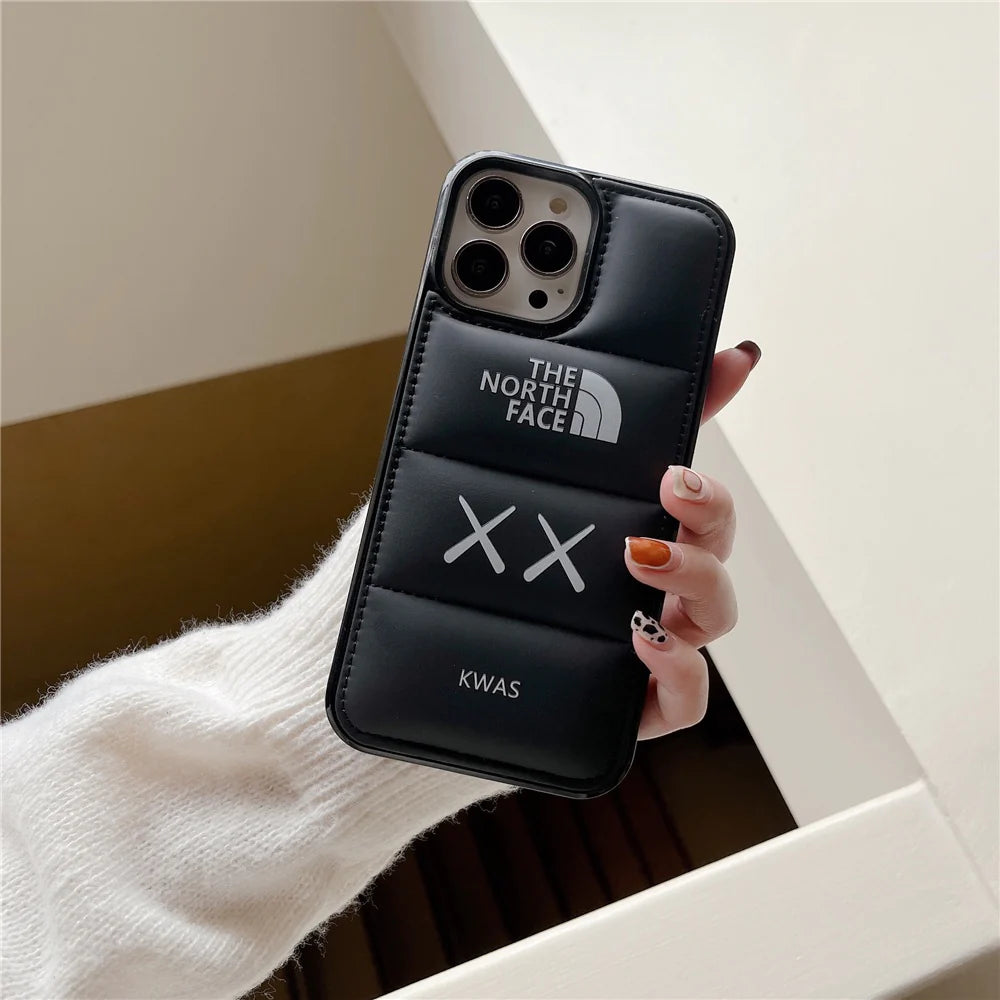 The north face puffer - כיסוי איכותי ומעוצב במיוחד נפוח לאייפון iphone case FantasyCaseIL