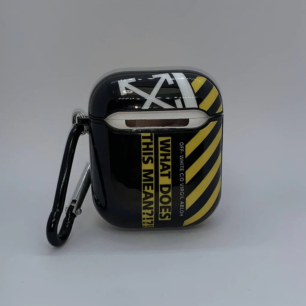Off white - כיסוי מעוצב ואיכותי לאיירפודס iphone case FantasyCaseIL