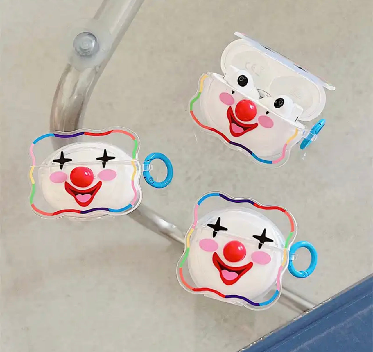 Clown - כיסוי איכותי חמוד לאיירפודס iphone case FantasyCaseIL