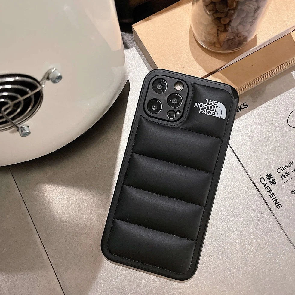 The north face puffer - כיסוי נפוח ואיכותי במיוחד לאייפון iphone case FantasyCaseIL