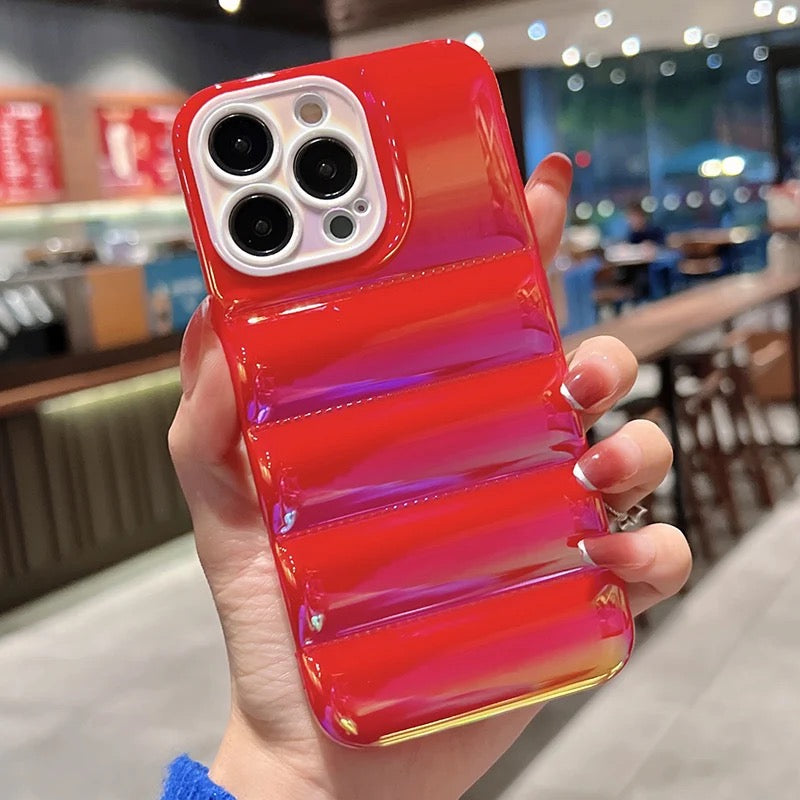 Puffer case - כיסוי פאפ נפוח איכותי ומעוצב במיוחד לאייפון iphone case FantasyCaseIL