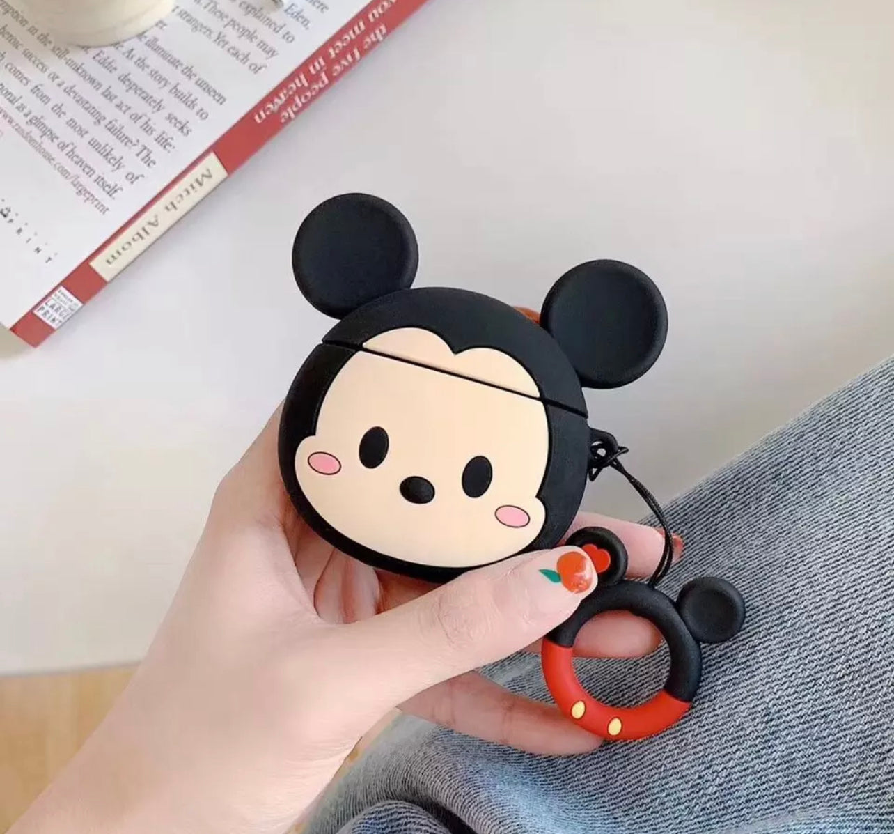 Mickey mouse - כיסוי איכותי לאיירפודס iphone case FantasyCaseIL