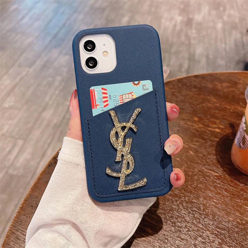 YSL - כיסוי ארנק יוקרתי במיוחד לכל סוגי האייפונים iphone case FantasyCaseIL