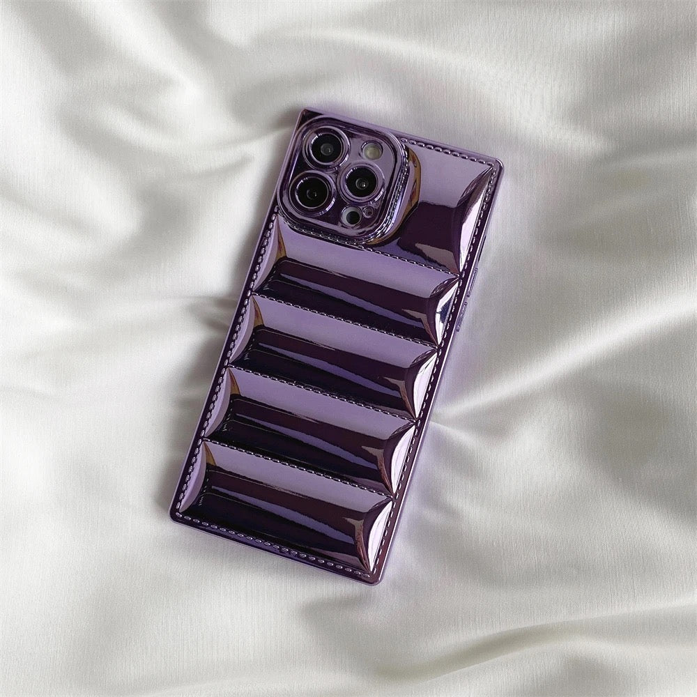 Puffer case - כיסוי פאפ נפוח איכותי ומעוצב לאייפון iphone case FantasyCaseIL