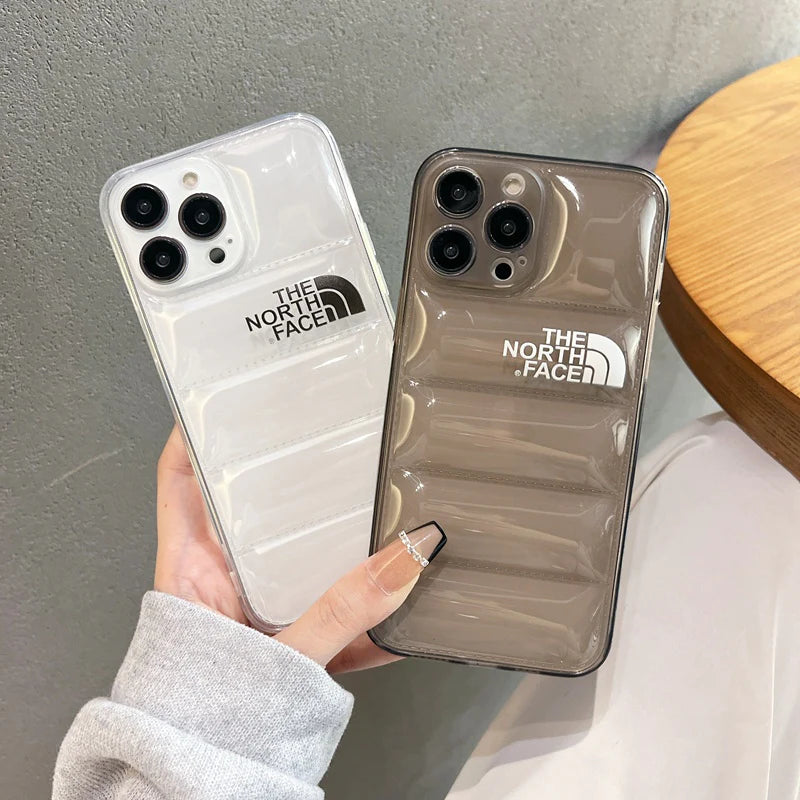 The north face puffer - כיסוי נפוח ואיכותי במיוחד לאייפון iphone case FantasyCaseIL