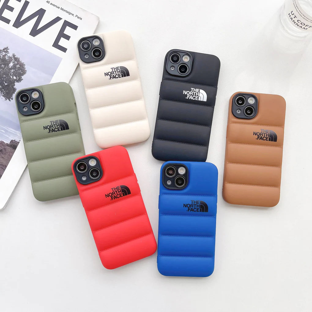 The north face puffer - כיסוי נפוח פאפ איכותי ומעוצב לאייפון iphone case FantasyCaseIL