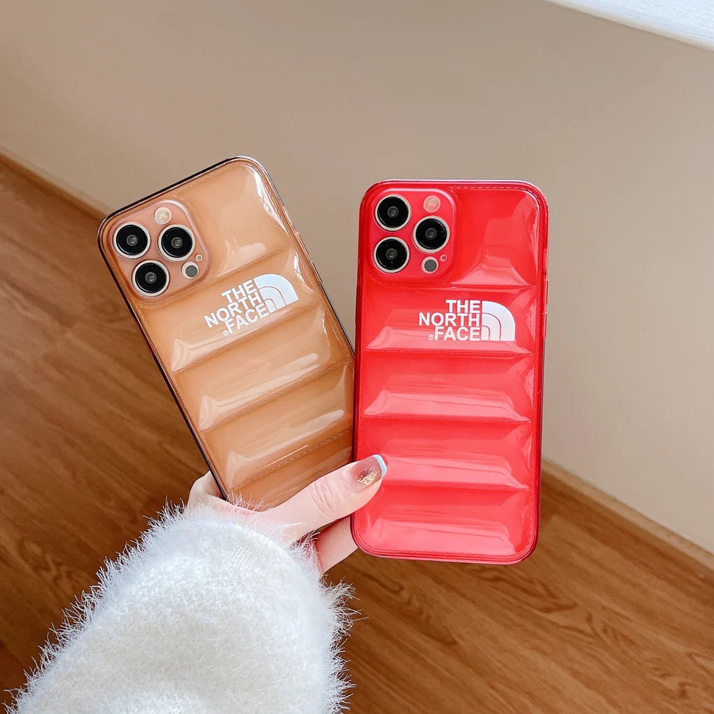 The north face - כיסוי פאפ נפוח איכותי ומעוצב לאייפון iphone case FantasyCaseIL
